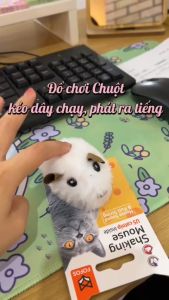 Đồ Chơi Mèo Chuột Kéo Dây Tự Động FOFOS