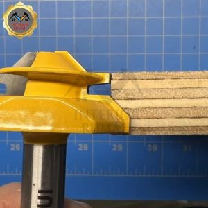 Mata Bor Drill Bit Kayu 45 Derajat Pola Tongue Groove Lock Mitter Router Bit