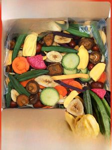 Mixed Dried Fruits And Vegetables Snack Dehydrated Vegetable Fruit Crisps Childrens Snacks Nutritious Healthy Snack Pack