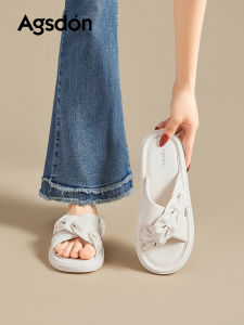 Agsdon | Womens Outdoor Slippers Flat Sandals
