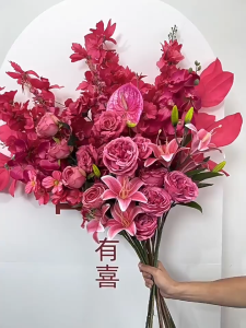 LIGHT PINK SERIES ARTIFICIAL FAKE FLOWER Bouquet Living Home Decor Decoration Bunga Pelamin Gubahan Hiasan Rumah