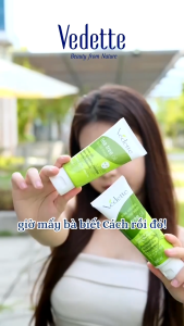 Sữa rửa mặt dưỡng da ngừa mụn Tràm trà Vedette 100ml (Tea Tree Oil). Shop Mint Mint.