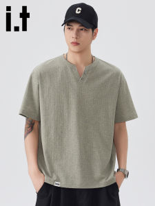 izzue | Crewneck Short Sleeve Loose Summer T-Shirt
