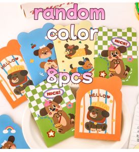 Students Adorable Dog Mini Notebook Cartoon Cute Pocket Journal for Notes Giftable Novelty Stationery for Kids