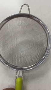 VỢT LỌC INOX CÁN XANH LOẠI 18cm Loại Tốt Hàng Dày Dặn