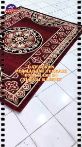 Alhadi Permadani 160 x 210cm Tebal 8mm Karpet Lantai Shabel Mobel Afbel Abstrak Modern Klasik 1