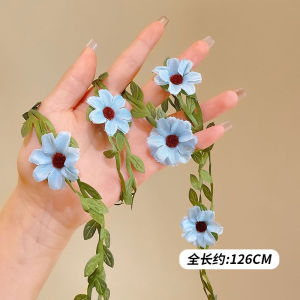 Vòng Hoa Giả Cho Trẻ Em Phụ Kiện Tóc Biểu Diễn Chụp Ảnh Phụ Kiện Tóc Cho Bé Gái Biểu Diễn Ngày Lễ