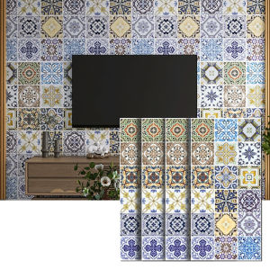 40cm European self-adhesive waterproof and oil resistant wallpaper PVC bathroom wallpaper kitchen wall sticker cabinet wallpaper