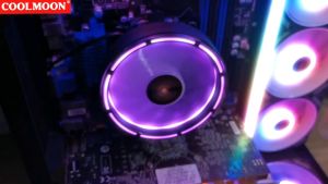 Heatsink CPU Coolmoon GloryII intel - AMD Auto RGB ฮีทซิงค์ซีพียู ระบายความร้อนCPU ไฟRGBเปลี่ยนสีอัตโนมัติ
