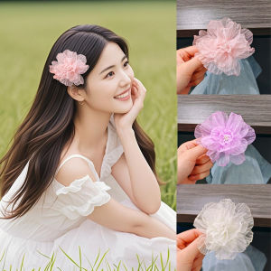 🔥Super Fairy Mesh Flower Hair Claw Clip Forest Style Lace Hair Clip Fashion Versatile Hair Clip LovelylifeFu👍
