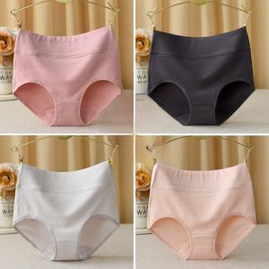 Anyoumian | High Waist Cotton Long Crotch Plus Size Tummy Control Moms Body Shaping Comfortable Womens Briefs