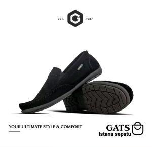 GATS - HK 0002 - Sepatu Pria Slip On Casual