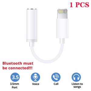 For Lighting Headphone Adapter for IPhone 11 12 13 14 Pro Max 12Mini SE 2020 XS XR X 8 7 + IOS To 3.5 Mm Jack AUX Audio Cable