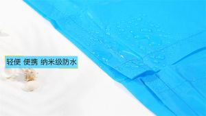 COD Childrens adult raincoats can be folded and reused waterproof EVA neutral hooded shirt rain forests