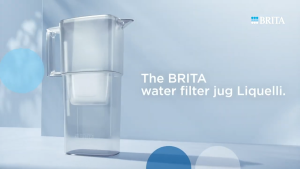 BRITA LIQUELLI 2.2L WATER FILTER JUG with 1.15L filtered water