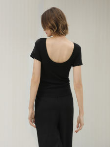 COCO BELLA | Womens Summer T-Shirt with Built-in Bra Pads