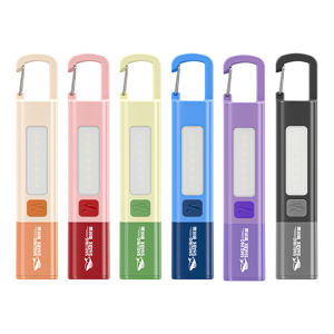 LED Camping Flashlight USB Rechargeable Compact Camping Torch 3 Modes Telescopic Zoomable Flashlight for Outdoor Camping