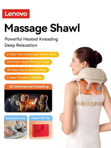 【SG Stock】 Neck and Shoulder Massager with Heat Shiatsu Back Massage Pillow with 6D Deep Tissue Kneading for Foot Legs Body Muscle Pain Relief Use at Home Office & Car