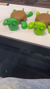 COZII🔥พร้อมส่ง🔥ที่รองแก้วรูปเต่าสุดฮา ที่รองแก้วเต่า แผ่นรองแก้ว ของประดับตกแต่งรูปเต่า ทนต่ออุณหภูมิ กันลื่นCH8811