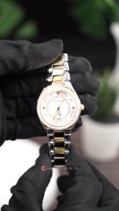 Jam Tangan Wanita BONIA B10801-2117S Silver Dial Dual Tone Stainless Steel Strap