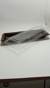 Isi 10 Pcs Mika Brownis & Mika Plastik Box Brownies Murah