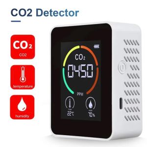 3 in 1 Digital Air Detector Portable Temperature and humidity Detector Sensor CO2 Meter Air Quality Monitor