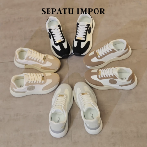 YUHA - FREE BOX - COD - SEPATU SNEAKERS WANITA IMPORT TERMURAH JAKARTA - LX2046
