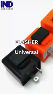 Flaser-Flasher Sein-Sen Riting-Ritting-LED Diam Bisa di Atur-Pengaturan Kecepatan Kedip-Adjustable 50-200 C/M 21 W x 2+3.4 W