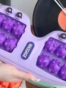 Foot Roller Massager Foot Massage Magnetic Bead Roller Multi-Point Foot Massage Foot Therapy Rubbing Foot Massager Tri Color