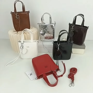 Grosir import jakarta 3074 Tas Beh Free Paper Bag + Tag Label Tas Selempang Wanita Import Fashion Terbaru & Cantik