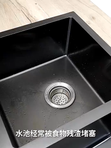 Kitchen Sink Filter Mesh Bag Drain Strainer Garbage Catcher Anti-Clogging Corner Sink Waste Filter