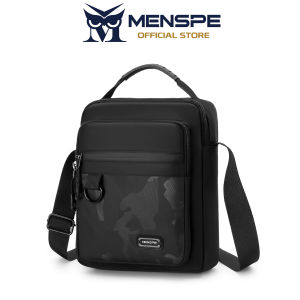MENSPE Fashion Men Bags Shoulder Bag Oxford Cloth Cross Body Bag Casual Handbag Multiple Pocket Large Capacity Waterproof Lightweight Casual Sport Street Bag for Travel Outdoor
