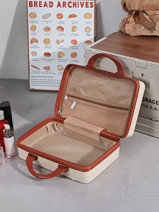 14 Inch Small Suitcase Cute Candy Color Waterproof Makeup Bag Storage Box