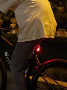 West Biking | Bike Front Rear Light Night Riding Safety Warning USB Charging Accessories