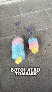 Sikat Sponge Pembersih Dot Botol Bayi 1 Set isi 2pcs Sikat Pembersih Botol Susu
