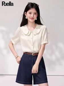 puella | Youthful New Summer Loose Fit Short Sleeve Shirt