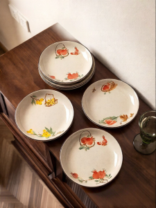 MODERN SWEETHOME | Modern Matron Retro Underglaze Colored Dinnerware