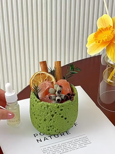 Green and refreshing aromatherapy gift box diffuser stone fireless essential oil high-end gift practical birthday gift wedding gift