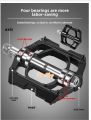Pedal Sepeda MTB Roadbike Lipat dengan 3 Bearing 1 Set L&R. 