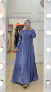 GAMIS NATALIA // GAMIS WANITA MODEL TERBARU 2024 // DRESS CRINKLE AIRFLOW LEBARAN KEKINIAN