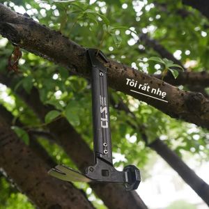 Búa Lều Ngoài Trời Mini Đa Chức Năng Bằng Thép Không Gỉ Có Tay Cầm Bằng Hợp Kim Nhôm Dùng Cho Cắm Trại Skyline Búa Móng Vuốt Nhỏ