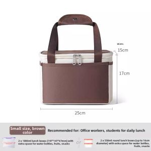 SIVASS | Insulated Thick Foil Thermal Bag for Meals and Lunch Boxes