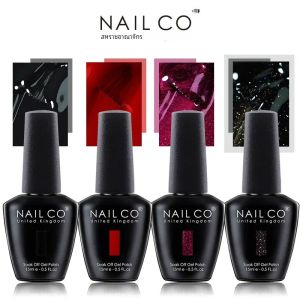 NAILCO 15ml เจลเล็บ LED กึ่งถาวรฤดูร้อนเคลือบเงา UV Vernis สีแดงเคลือบสําหรับเล็บเจล Lak Top Coat ฐานภาษาโปลิชคํา