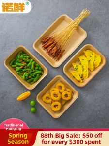 NUOXIAN | Multipurpose Outdoor Disposable Tray for BBQ and Snacks