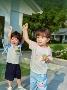 Purcotton | Short Sleeve Cool Feel Water Light Cotton T-Shirt