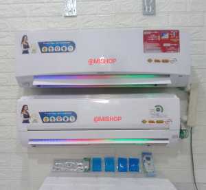 KIPAS ANGIN MODEL AC FREE REMOT+LED RAINBOW FREE GELL PENDINGIN