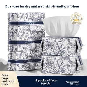 MONLEYTA | Disposable Thickened Pure Cotton Face Towels Large Size For Washing Face And Cleaning After Shave Suitable For Mothers And Babies