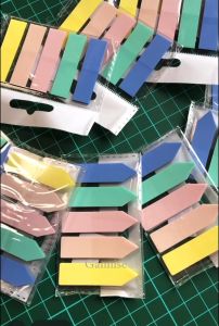 5 Pack Sticky Notes Waterproof Anti Air Transparan Plastik Memo ST0265