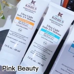 Kiehl’s Ultra Light Daily UV Defense Aqua Gel Sunblock Sunscreen SPF50 PA+++ Tabir Surya 2 formula 60ml