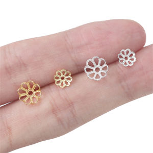 10pcs 14k/mạ bạc hạt đồng cap nguyên liệu làm trang sức cho bông tai vòng đeo tay tự làm phụ kiện làm đồ trang sức